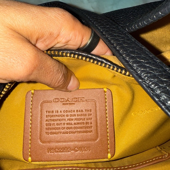 Coach Bella Medium Leather Shoulder Bag - Picture 6 of 7